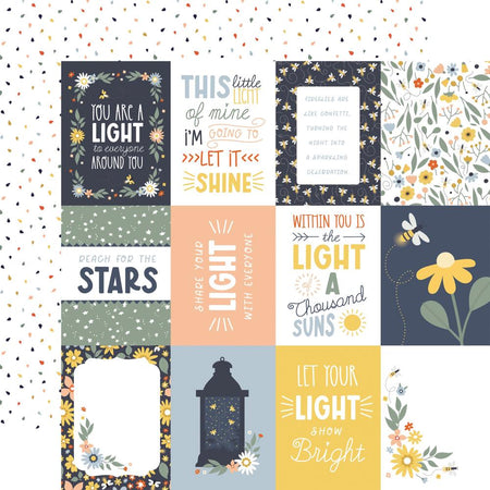 Echo Park Firefly - 3x4 Journaling Cards