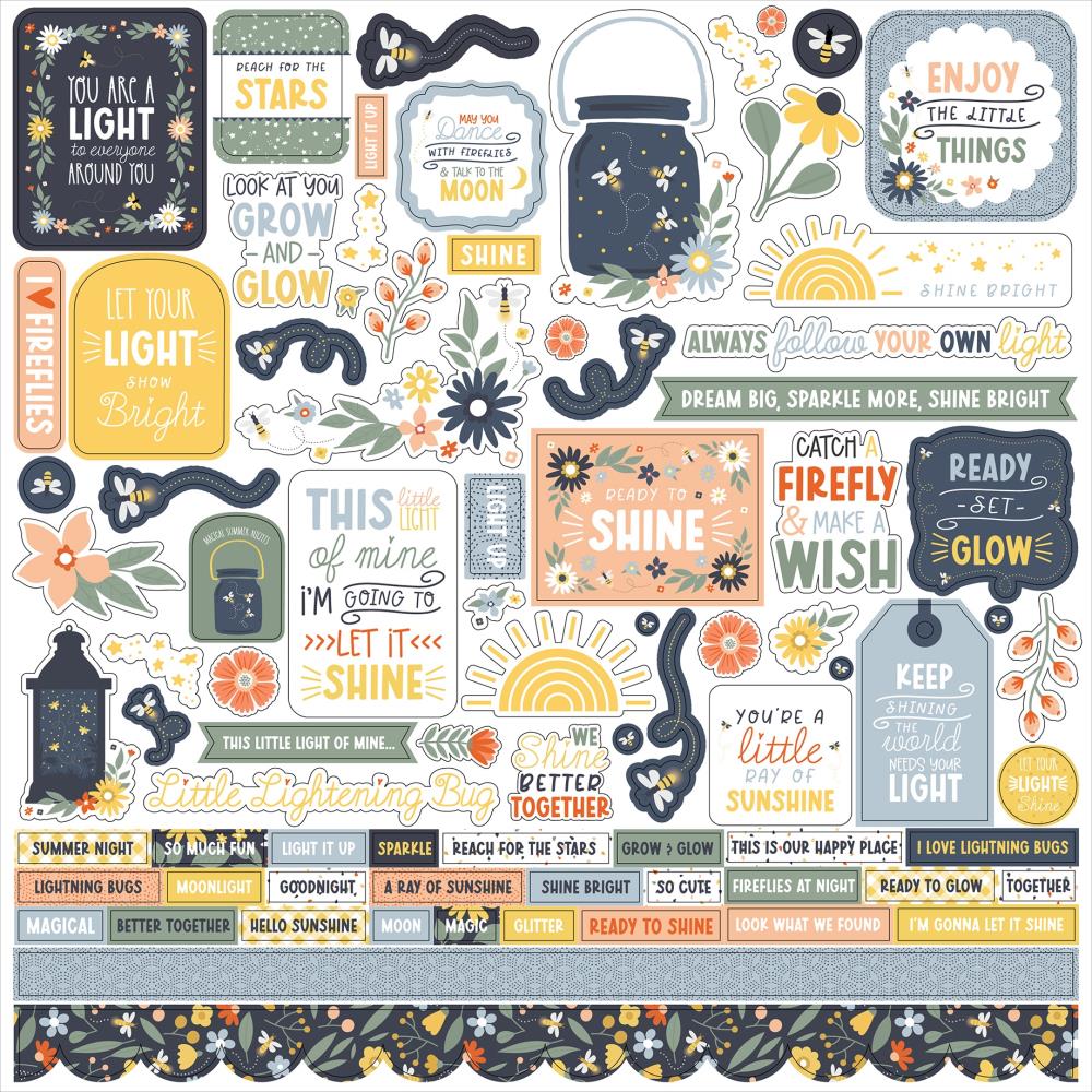 Echo Park Firefly - Element Stickers