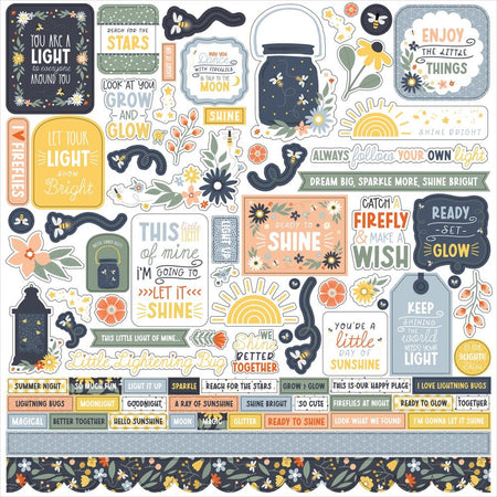 Echo Park Firefly - Element Stickers