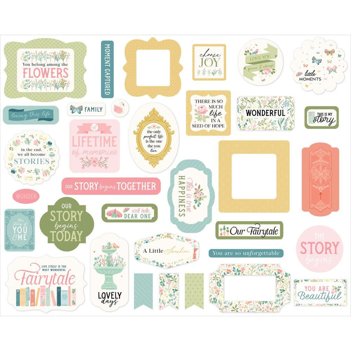 Carta Bella Secret Garden - Ephemera Icons