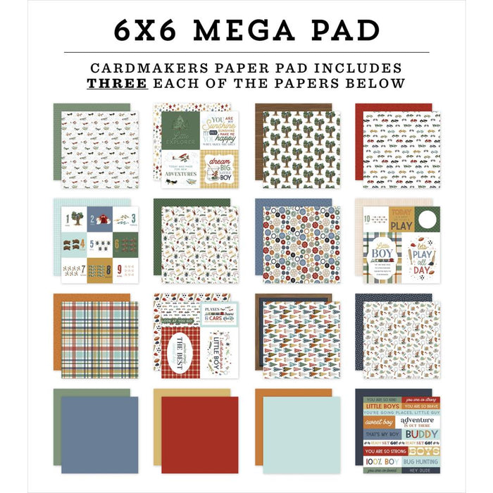 Carta Bella That's My Boy - 6x6 Mega Pad