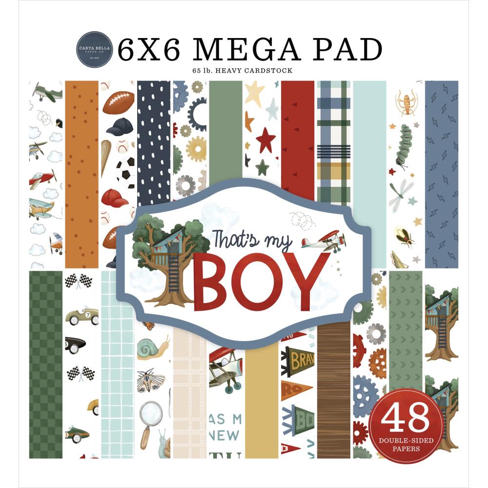 Carta Bella That's My Boy - 6x6 Mega Pad