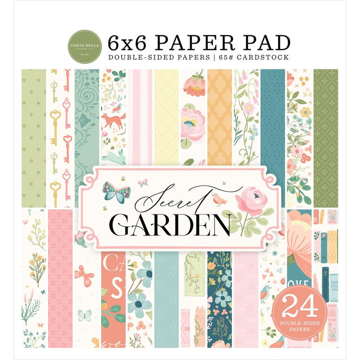 Carta Bella Secret Garden - 6x6 Pad