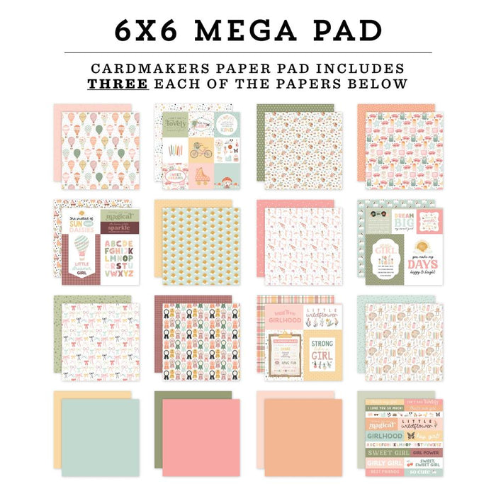 Carta Bella That's My Girl - 6x6 Mega Pad