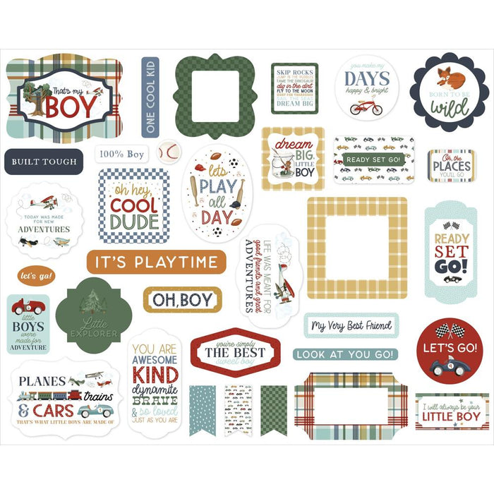 Carta Bella That's My Boy - Ephemera Icons