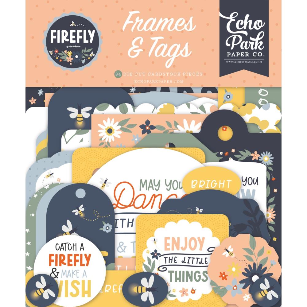 Echo Park Firefly - Ephemera Frames & Tags