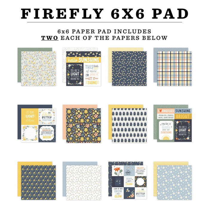 Echo Park Firefly - 6x6 Pad