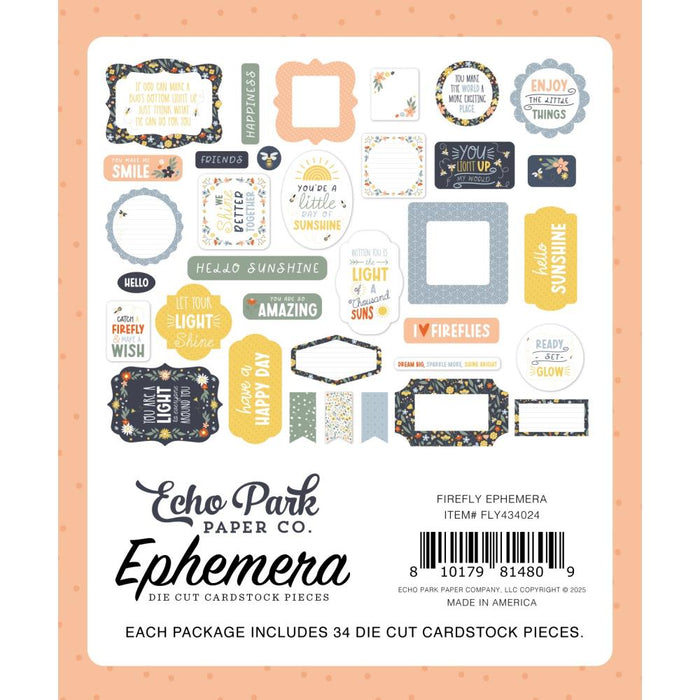 Echo Park Firefly - Ephemera Icons