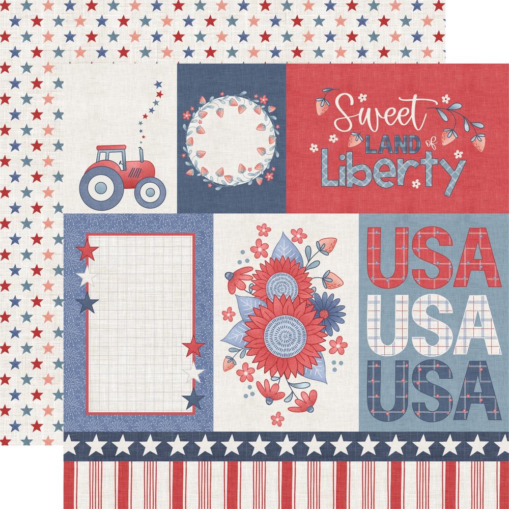 Echo Park Yankee Doodle - Freedom Journaling Cards