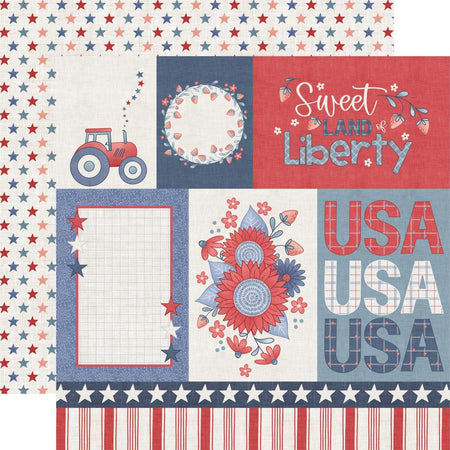 Echo Park Yankee Doodle - Freedom Journaling Cards