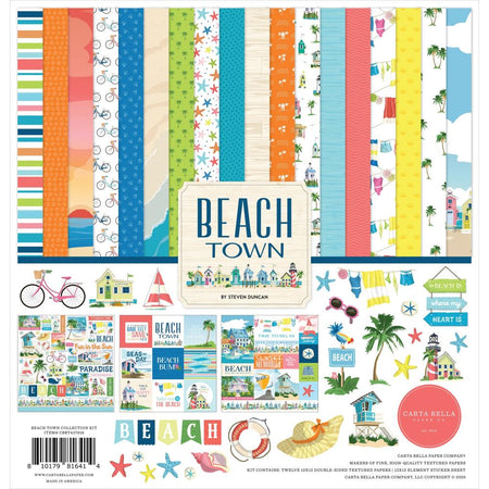 Carta Bella Beach Town - 12x12 Collection Kit