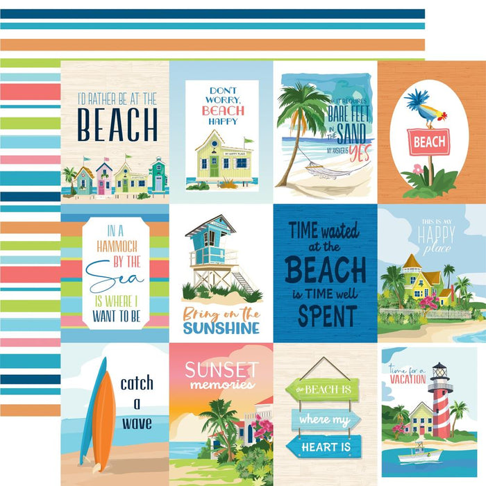 Carta Bella Beach Town - 3x4 Journaling Cards