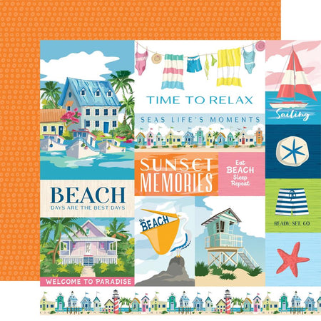 Carta Bella Beach Town - Multi Journaling Cards