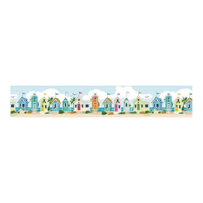 Carta Bella Beach Town - Beach Front Houses Washi Tape