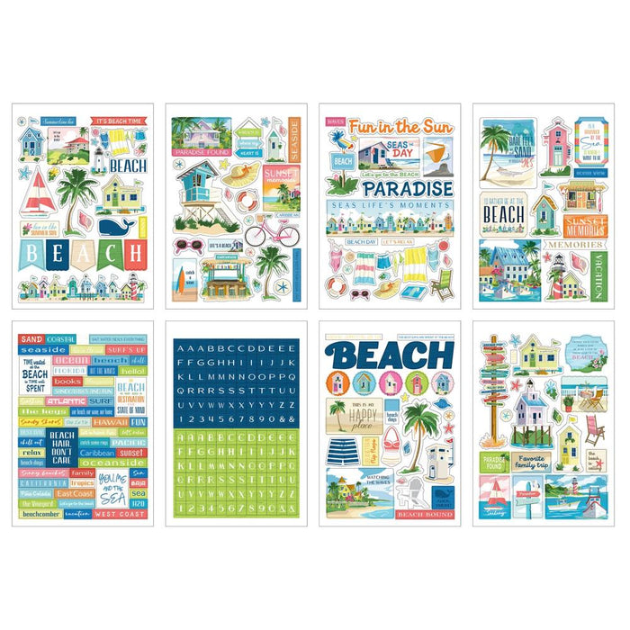 Carta Bella Beach Town - Sticker Book