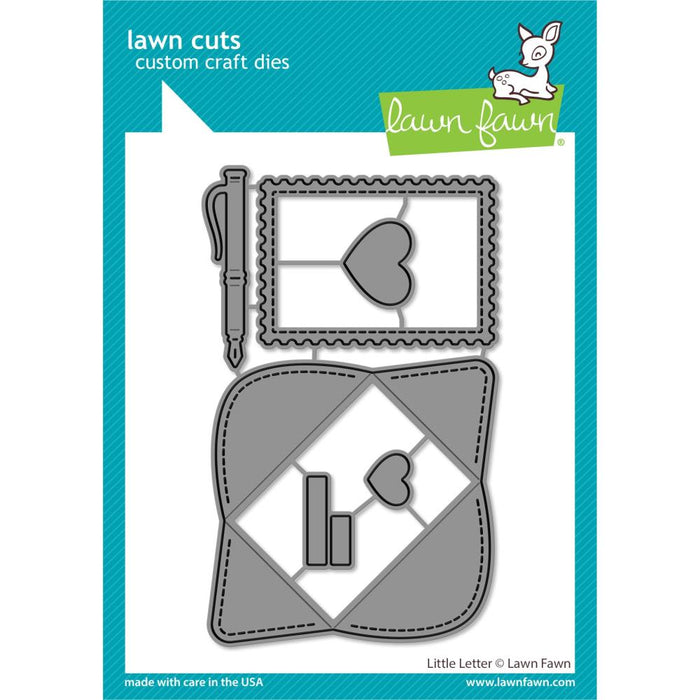 Lawn Fawn Craft Die - Little Letter