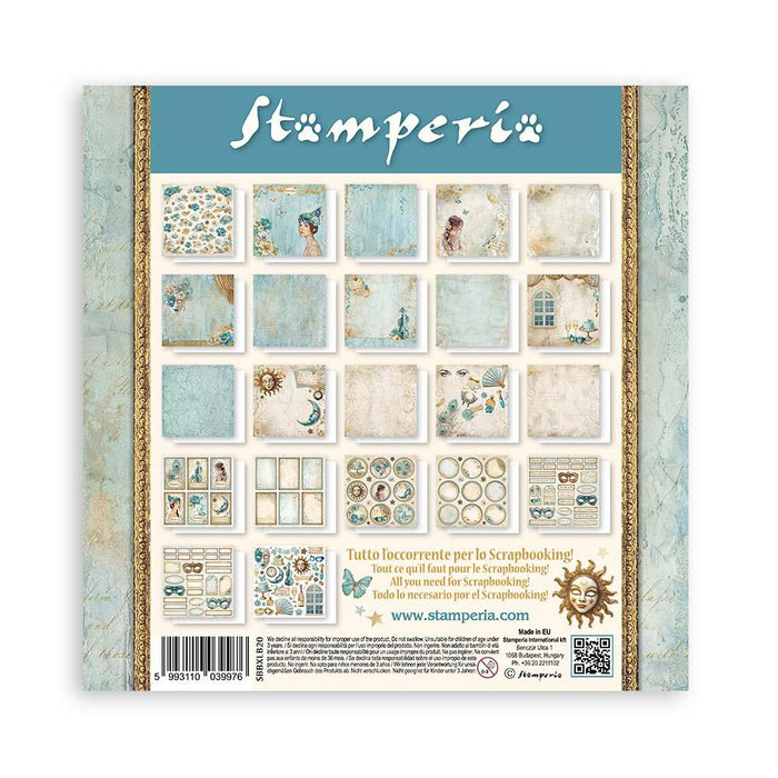 Stamperia Masquerade - 12x12 Maxi Paper Pack