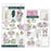 Prima Serene Petals - Blooming Beauty Chipboard Stickers 26 Pieces