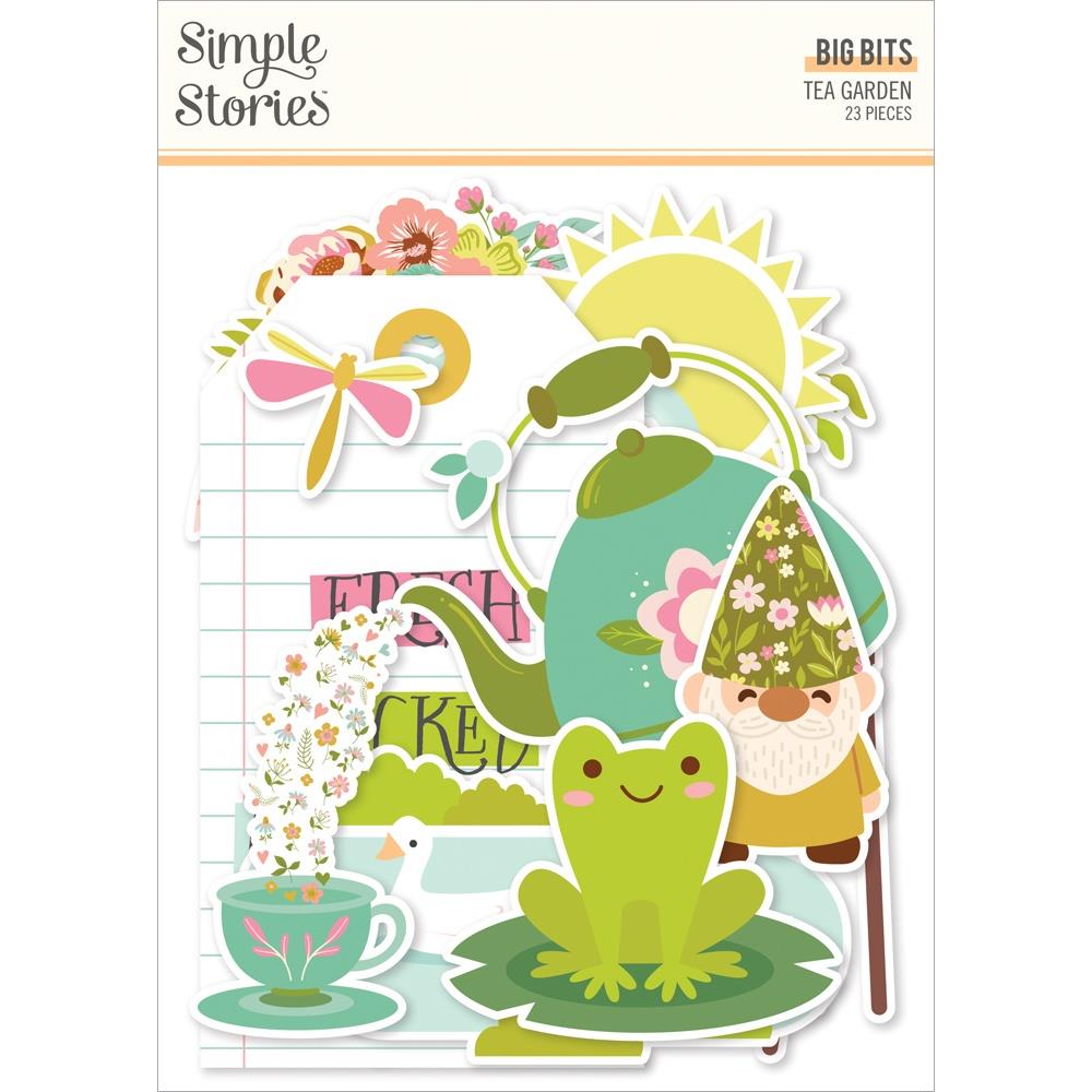 Simple Stories Tea Garden - Big Bits & Pieces