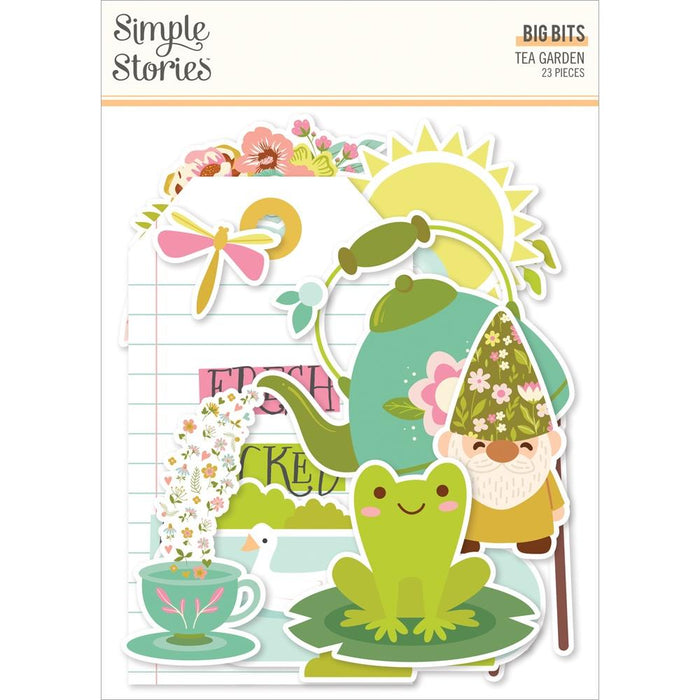 Simple Stories Tea Garden - Big Bits & Pieces