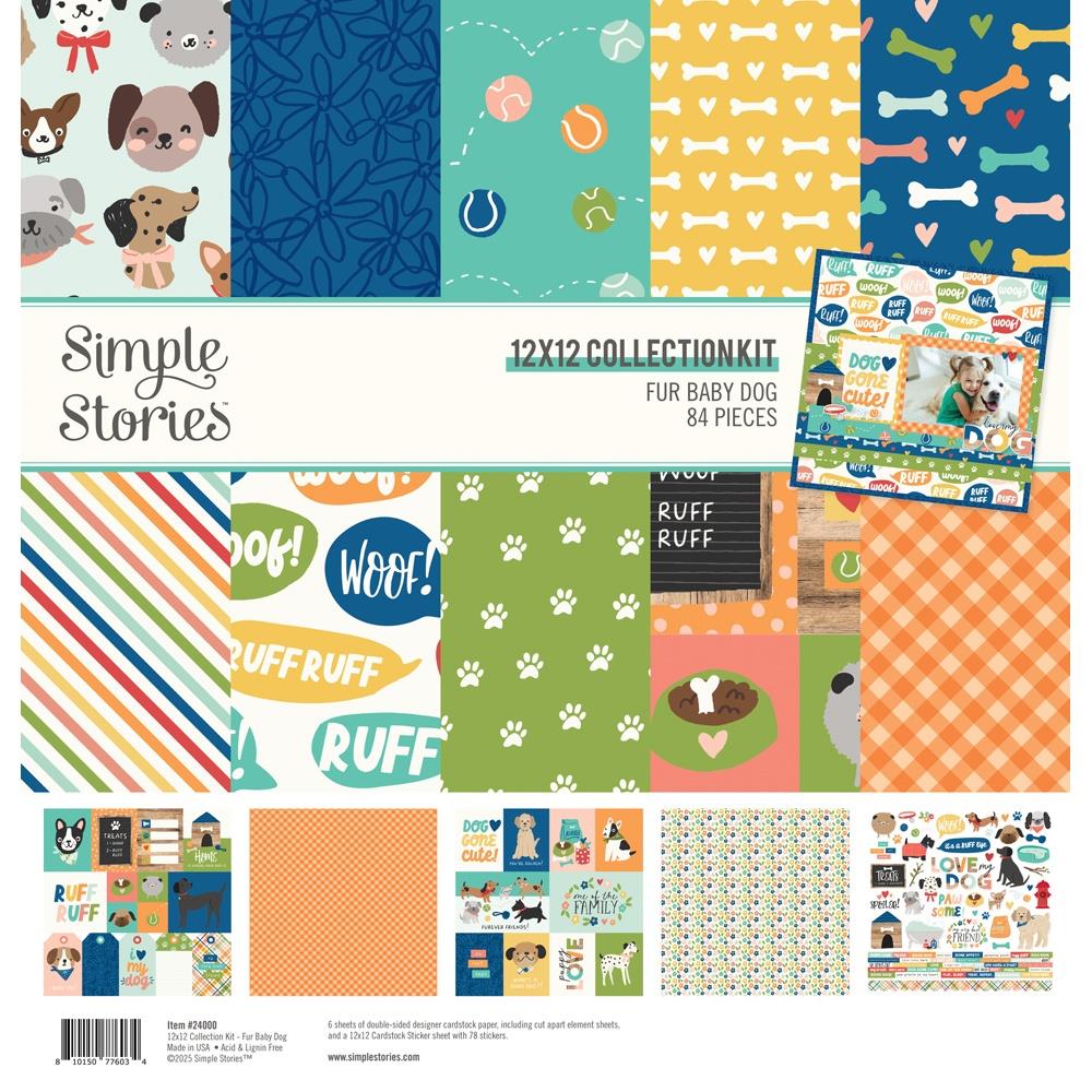 Simple Stories Fur Baby Dog - 12x12 Collection Kit