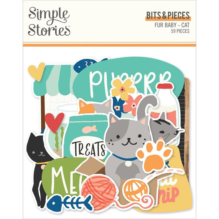 Simple Stories Fur Baby Cat - Bits & Pieces
