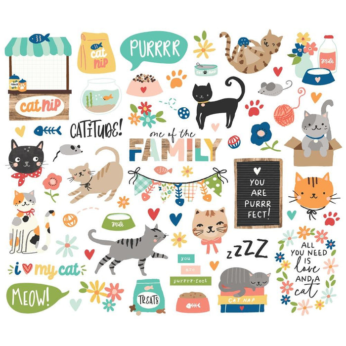 Simple Stories Fur Baby Cat - Bits & Pieces