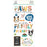 Simple Stories Fur Baby Dog - Foam Stickers