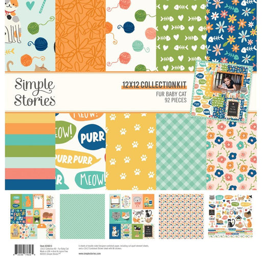 Simple Stories Fur Baby Cat - 12x12 Collection Kit
