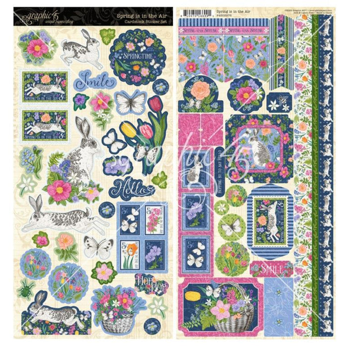 Graphic 45 Spring Is In The Air - Sticker Set