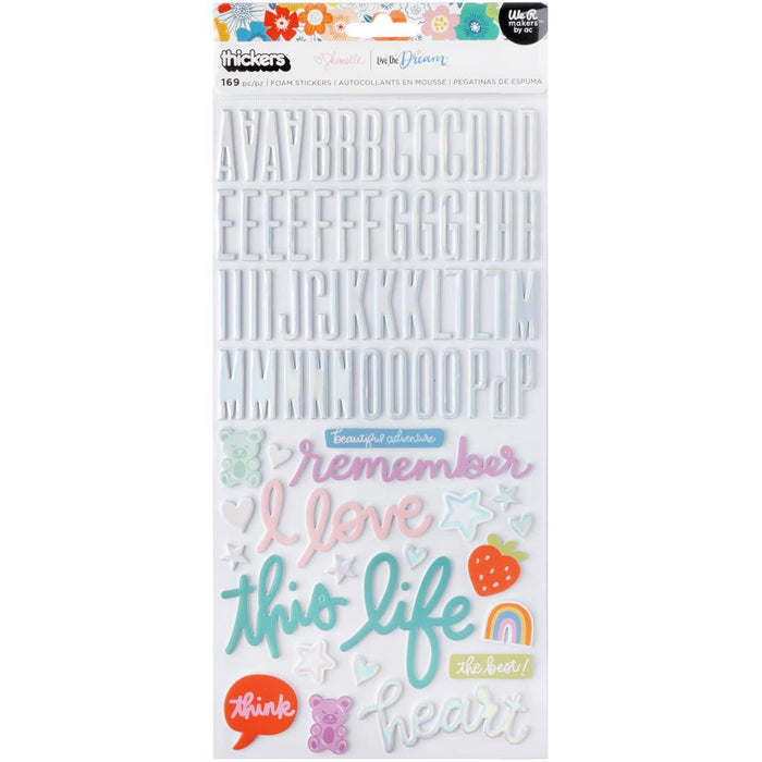 American Crafts Shimelle Live The Dream - Thickers