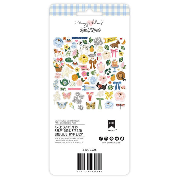 American Crafts Maggie Holmes Pretty Picnic - Ephemera Icons
