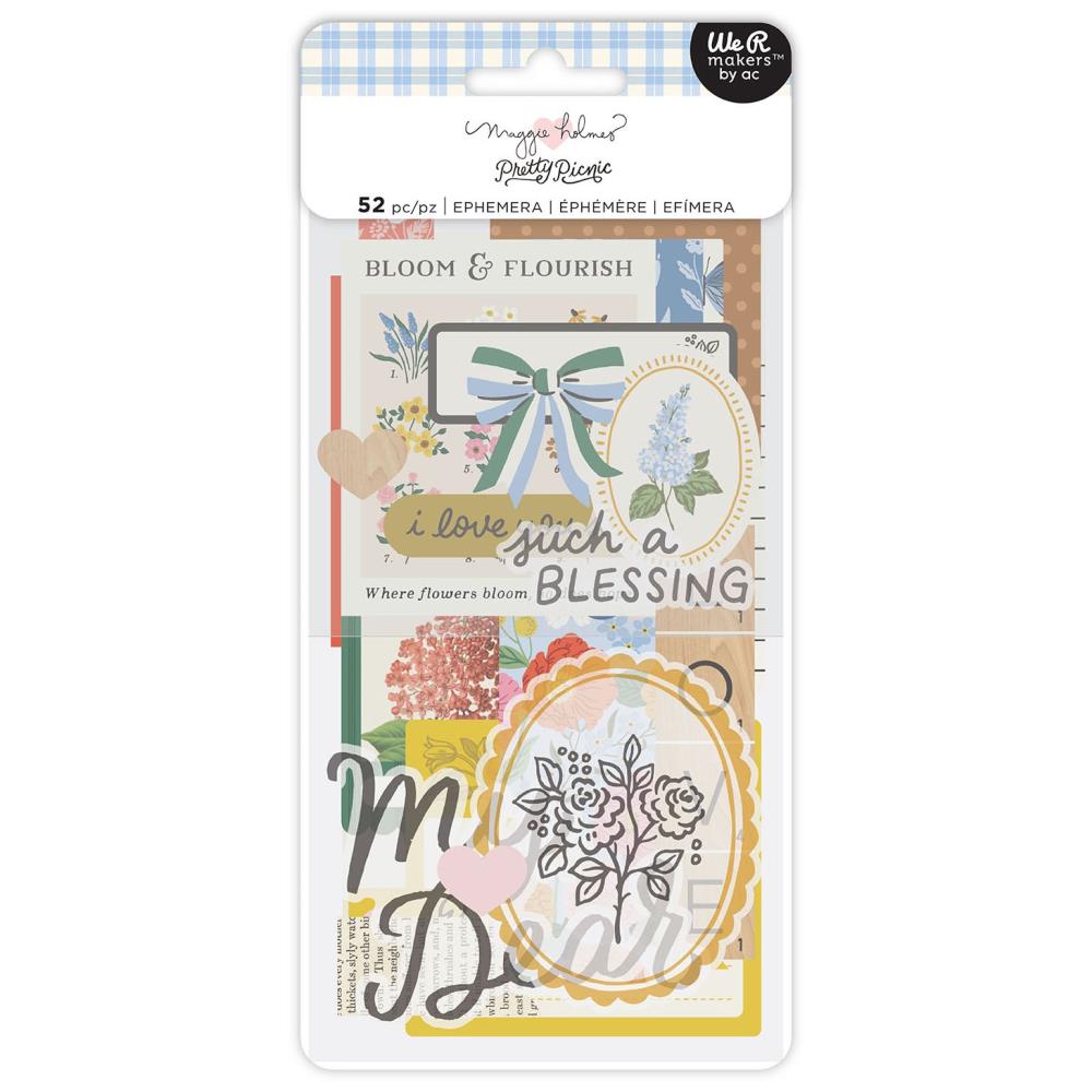 American Crafts Maggie Holmes Pretty Picnic - Journaling Ephemera