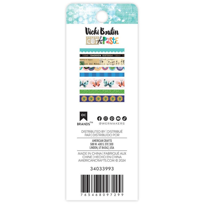 American Crafts Vicki Boutin Cut & Paste - Washi Tape