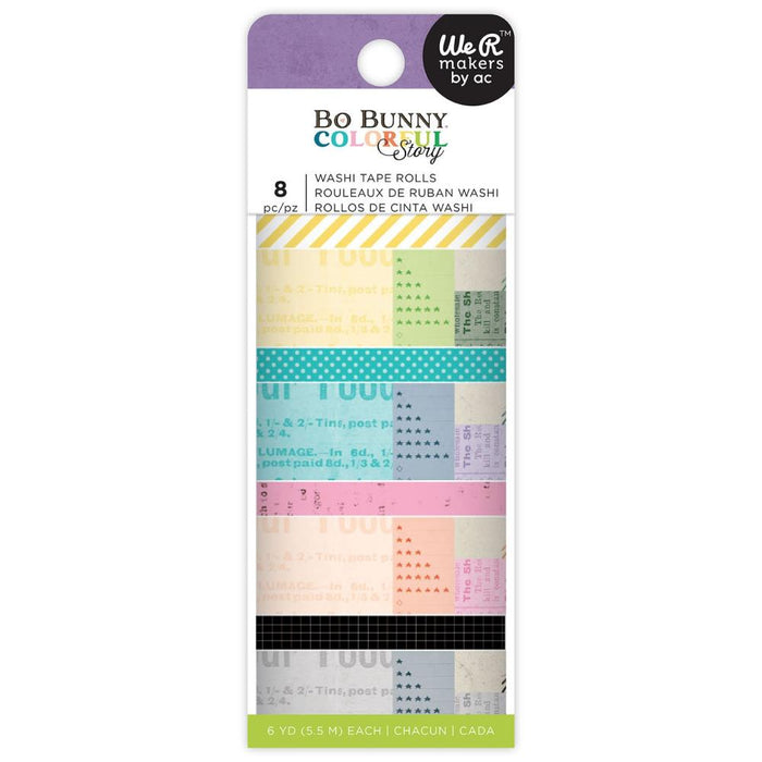 Bo Bunny Colorful Story - Washi Tape