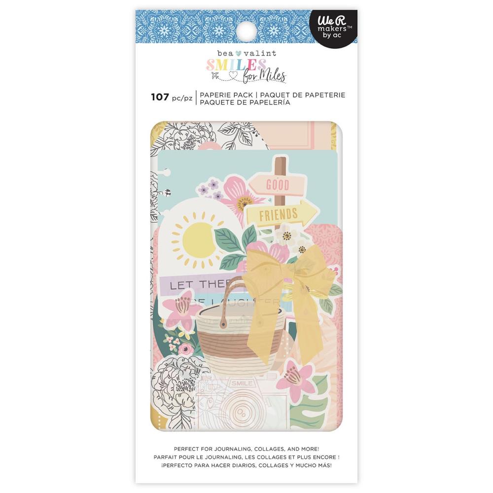 American Crafts Bea Valint Smiles For Miles - Paperie Pack