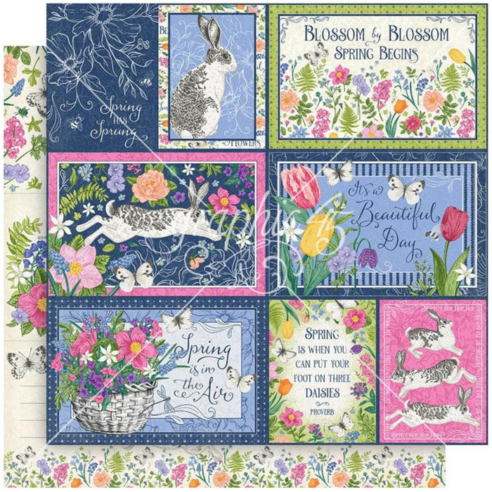 Graphic 45 Spring Is In The Air - Hopping By To Say Hello