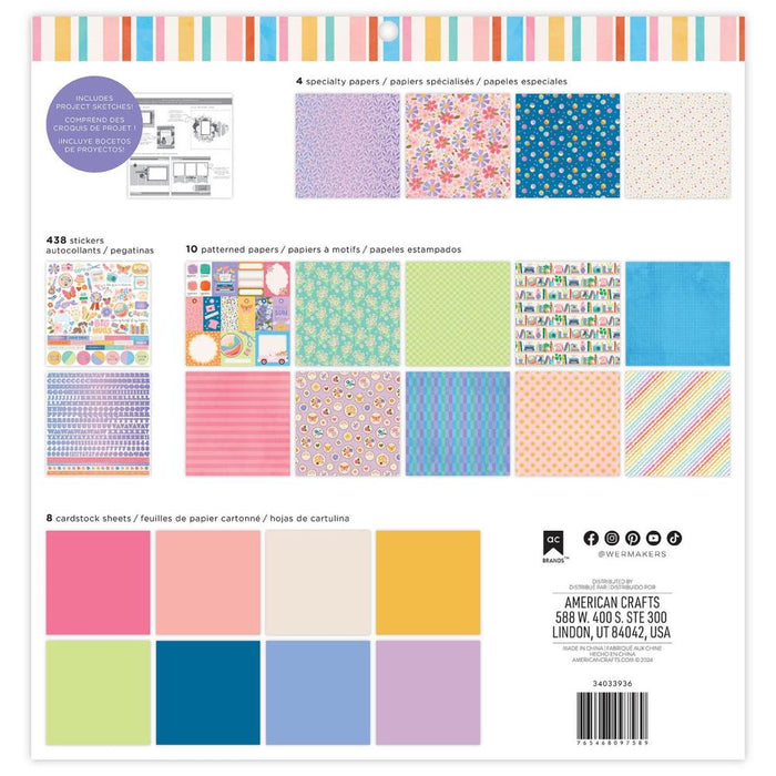 American Crafts Jen Hadfield Create Joy - 12x12 Project Pad