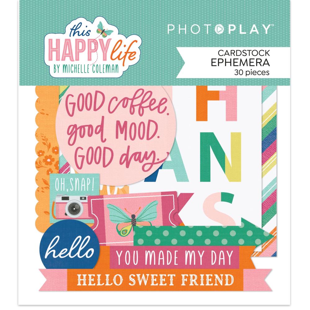 Photoplay This Happy Life - Ephemera Die-Cuts