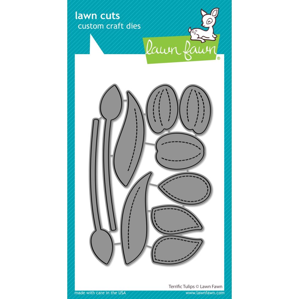 Lawn Fawn Craft Die - Terrific Tulips