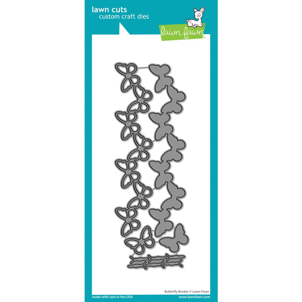 Lawn Fawn Craft Die - Butterfly Border