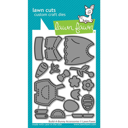 Lawn Fawn Craft Die - Build A Bunny Accessories