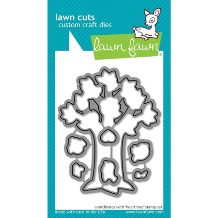 Lawn Fawn Craft Die - Heart Tree