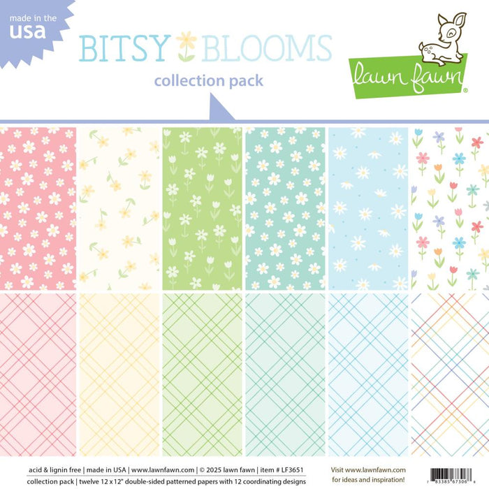 Lawn Fawn Bitsy Blooms - Collection Pack