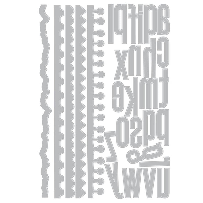 Sizzix Tim Holtz Thinlits Die - Vault Edges