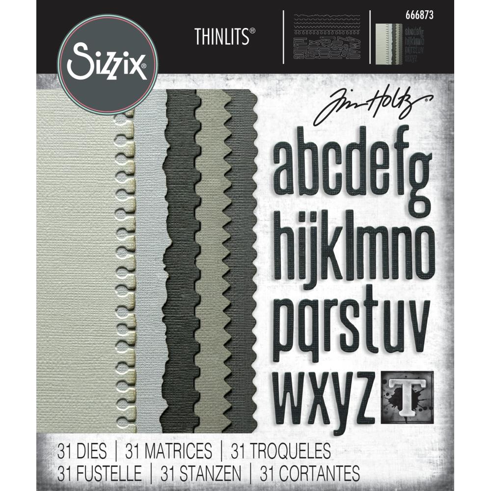 Sizzix Tim Holtz Thinlits Die - Vault Edges