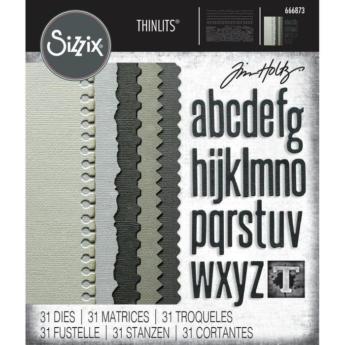 Sizzix Tim Holtz Thinlits Die - Vault Edges