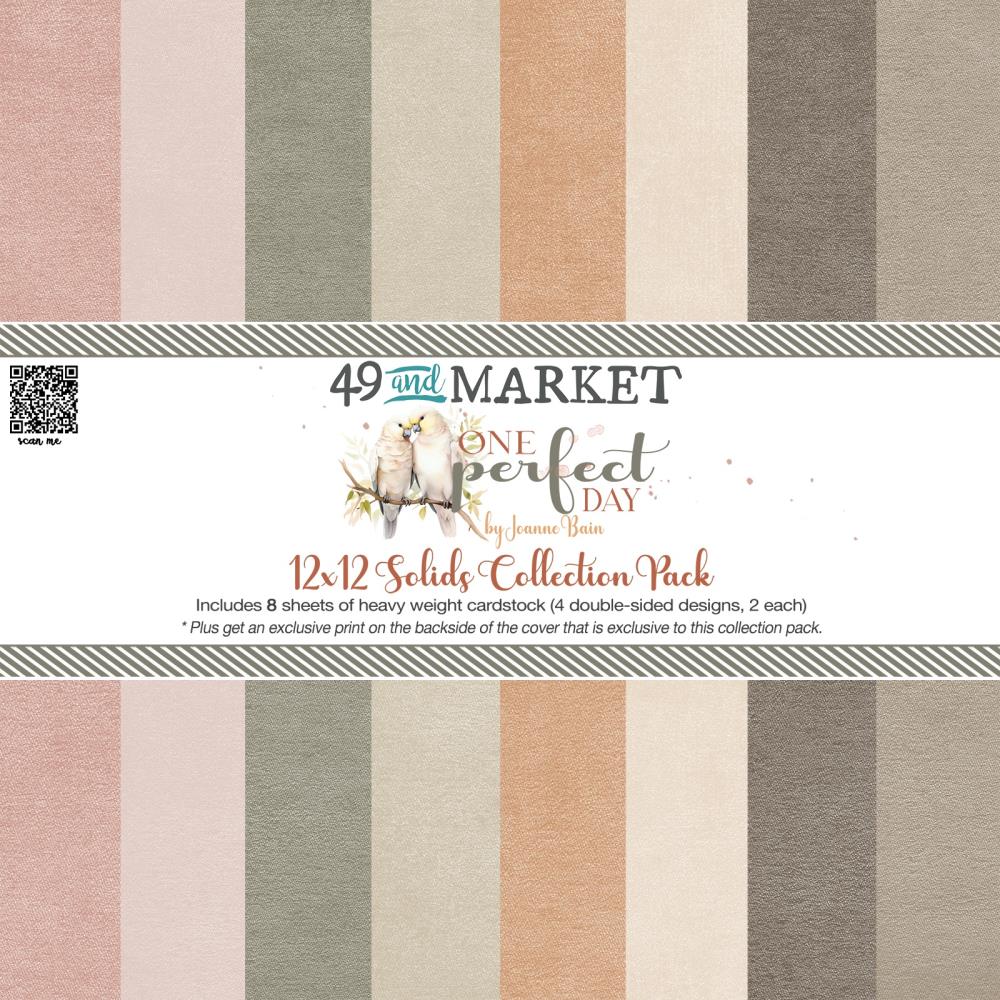 49 & Market One Perfect Day - 12x12 Solids Collection Pack