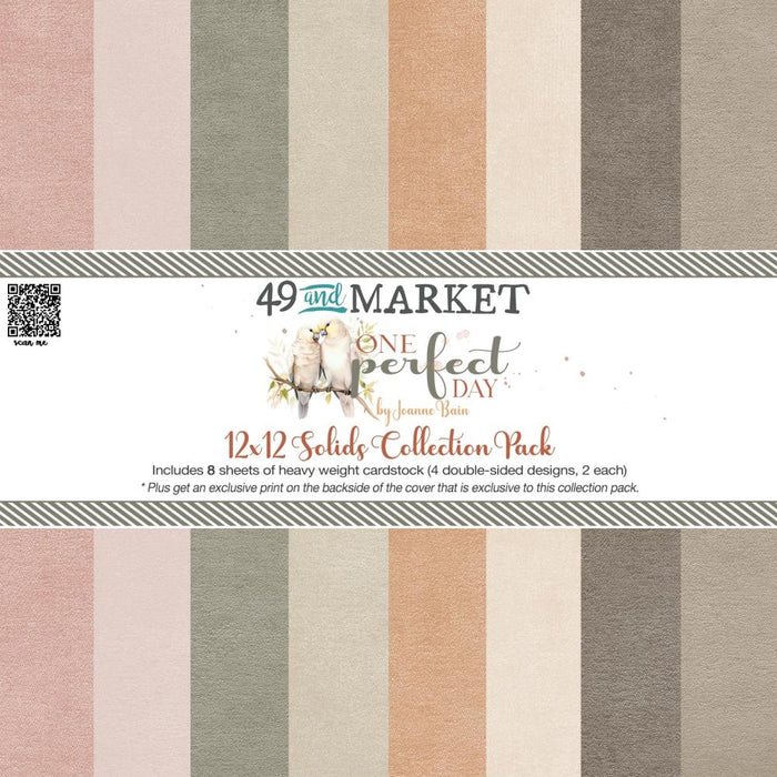 49 & Market One Perfect Day - 12x12 Solids Collection Pack