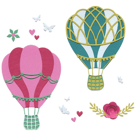 Sizzix Thinlits Die - Floating Fancy Dies